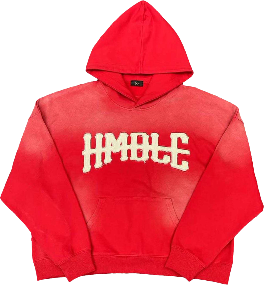 RED SUN FADED HOODIE